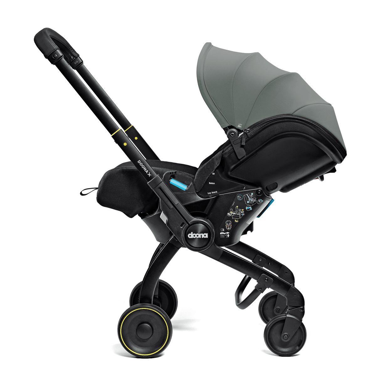 Doona X Car Seat & Stroller - Slate Green