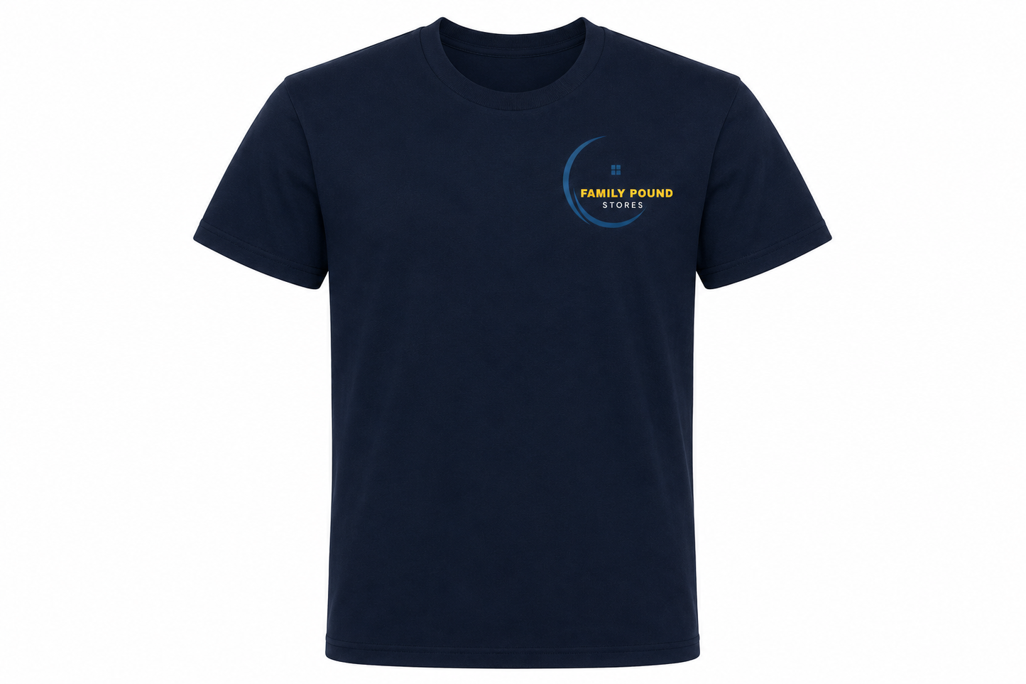 Family Pound Stores™ Classic Cotton T-Shirt – Everyday Casual Crew Neck