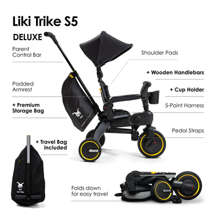 Doona™ Liki Trike S5 - Limited Edition - Midnight