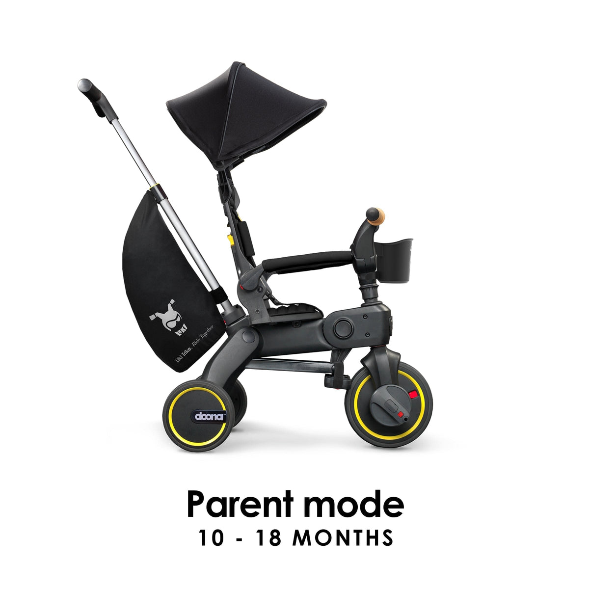 Doona™ Liki Trike S5 - Nitro Black Deluxe