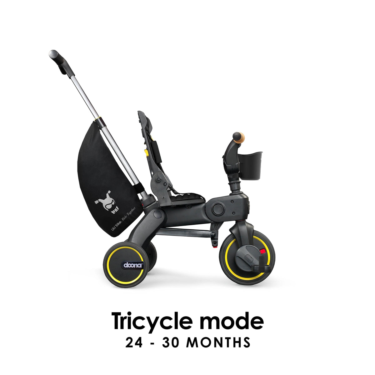 Doona™ Liki Trike S5 - Nitro Black Deluxe