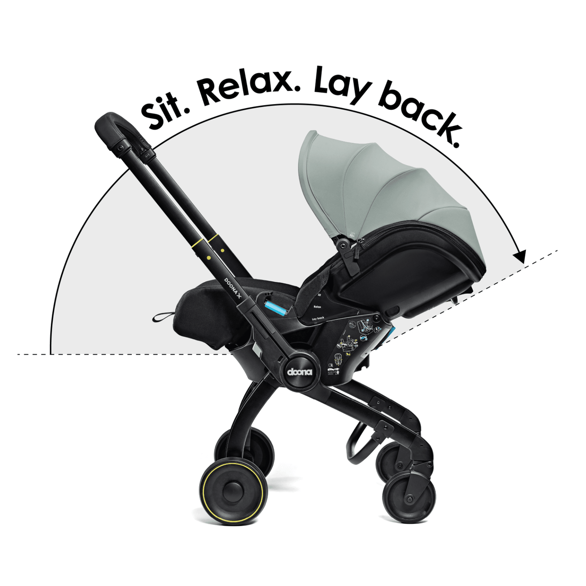 Doona X Car Seat & ISOFIX Dusty Sage