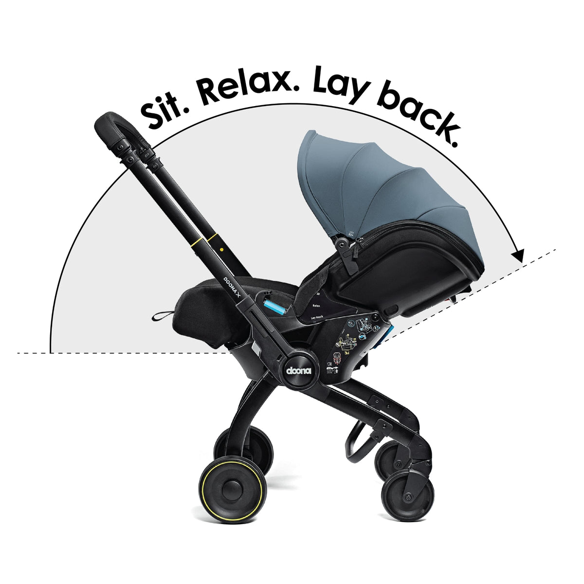 Doona X Car Seat & Stroller Ocean Blue
