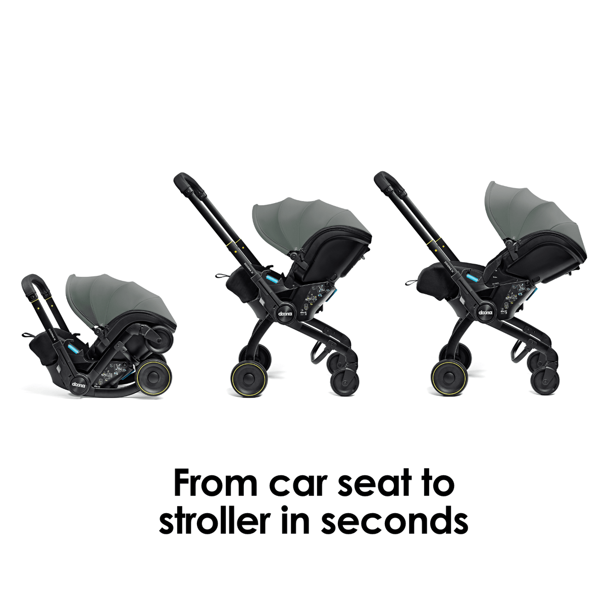 Doona X Car Seat & ISOFIX Slate Green