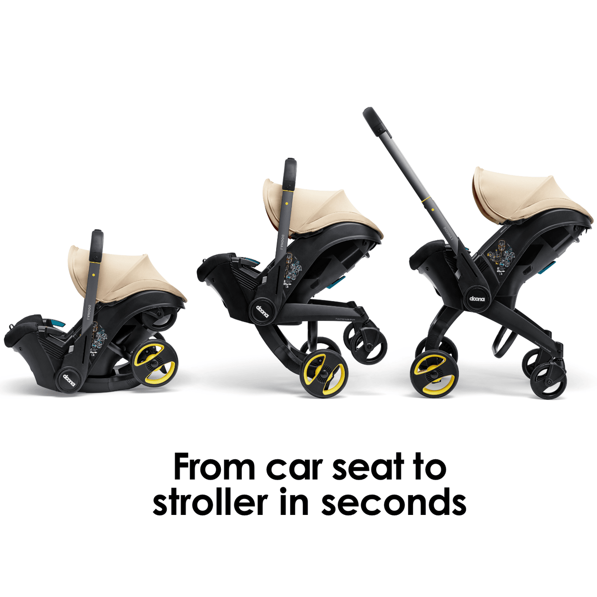 Doona i Car Seat & Stroller Sahara Sand