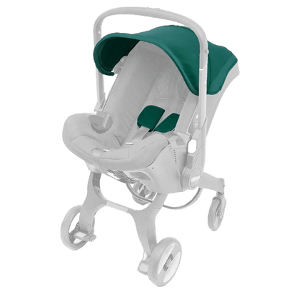Doona Fabric Canopy and Shoulder Pads - Racing Green