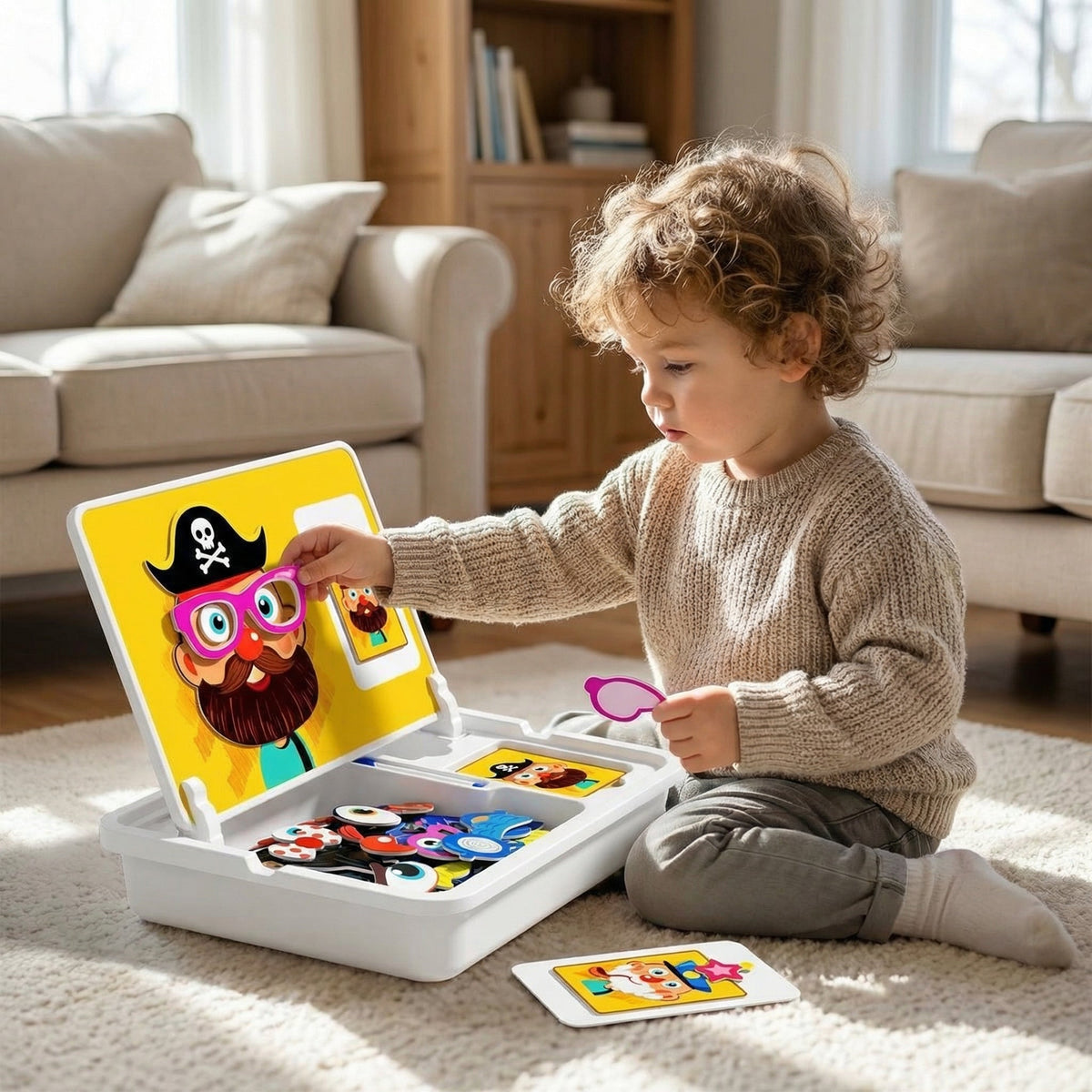 Magnetic Learning Puzzle Set for Kids
