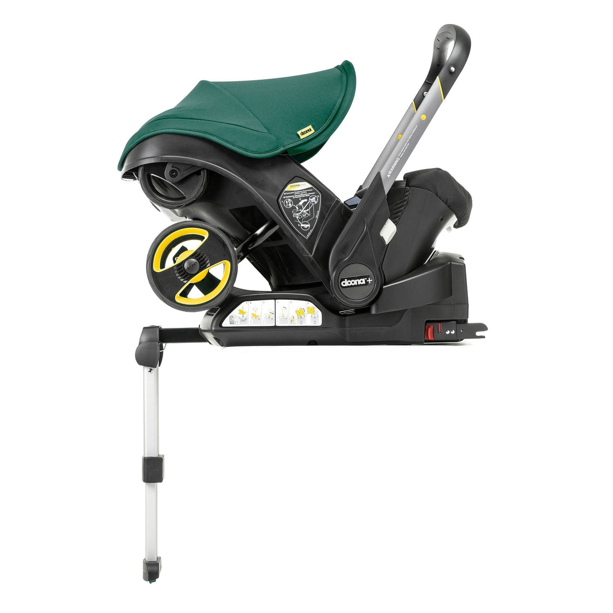 Doona+ Car Seat & ISOFIX Flame Red